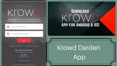 Apr 24, 2019 KrowD Mobile Application for New or Potential Darden Employees. . Darden krowd app